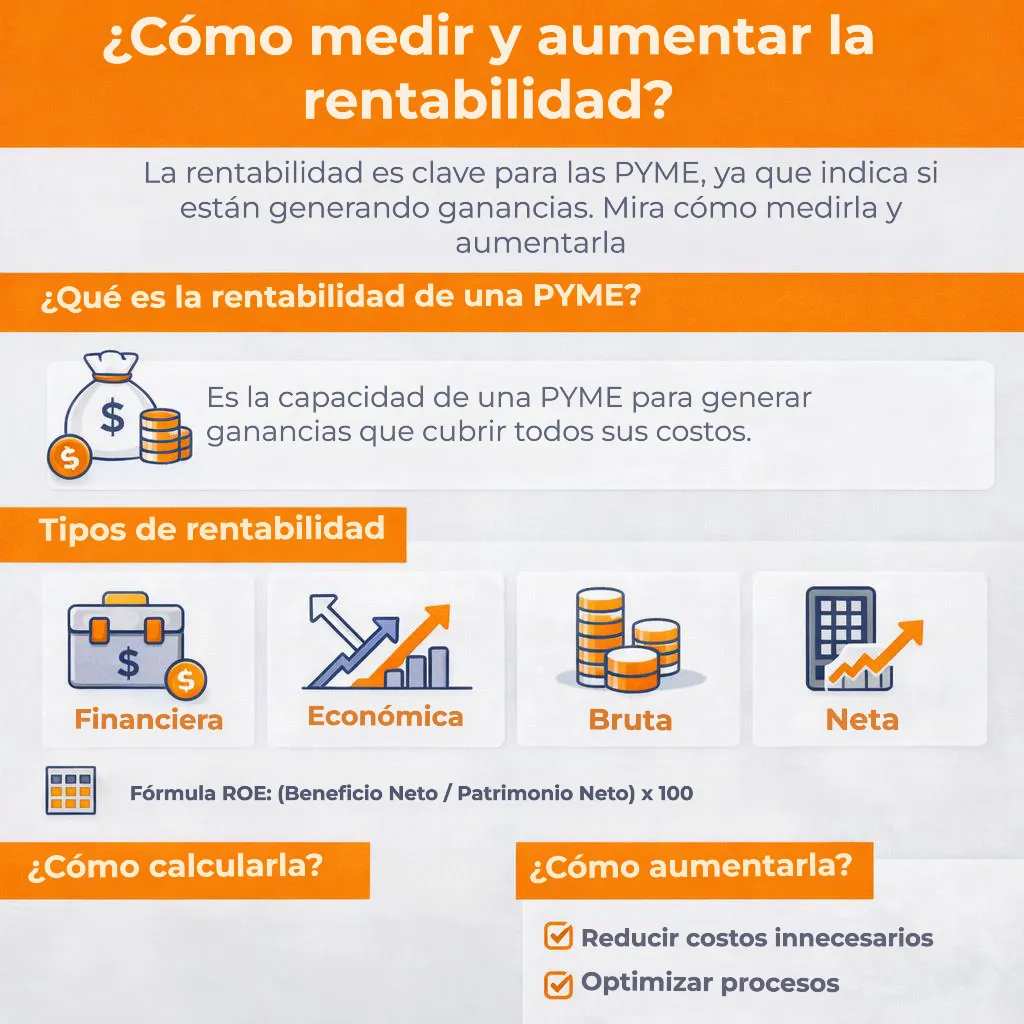 infografia rentabilidad pyme