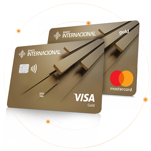 Visa y Mastercard Gold