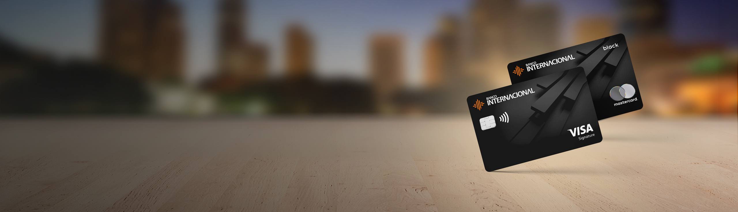 Visa Signature y Mastercard Black - Banco Internacional