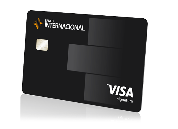 tarjeta credito visa signature