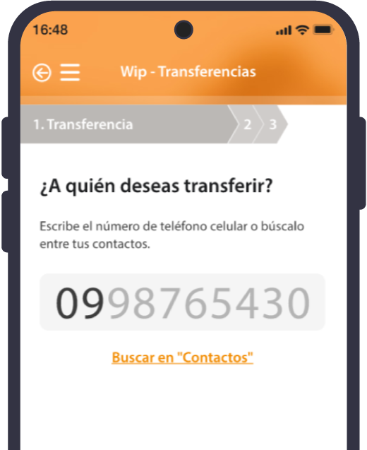 transferir dinero