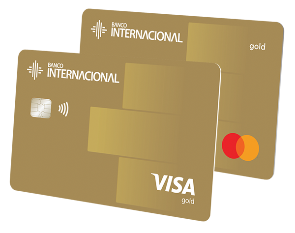 Visa y Mastercard Gold