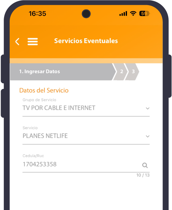 pagar de servicios en linea